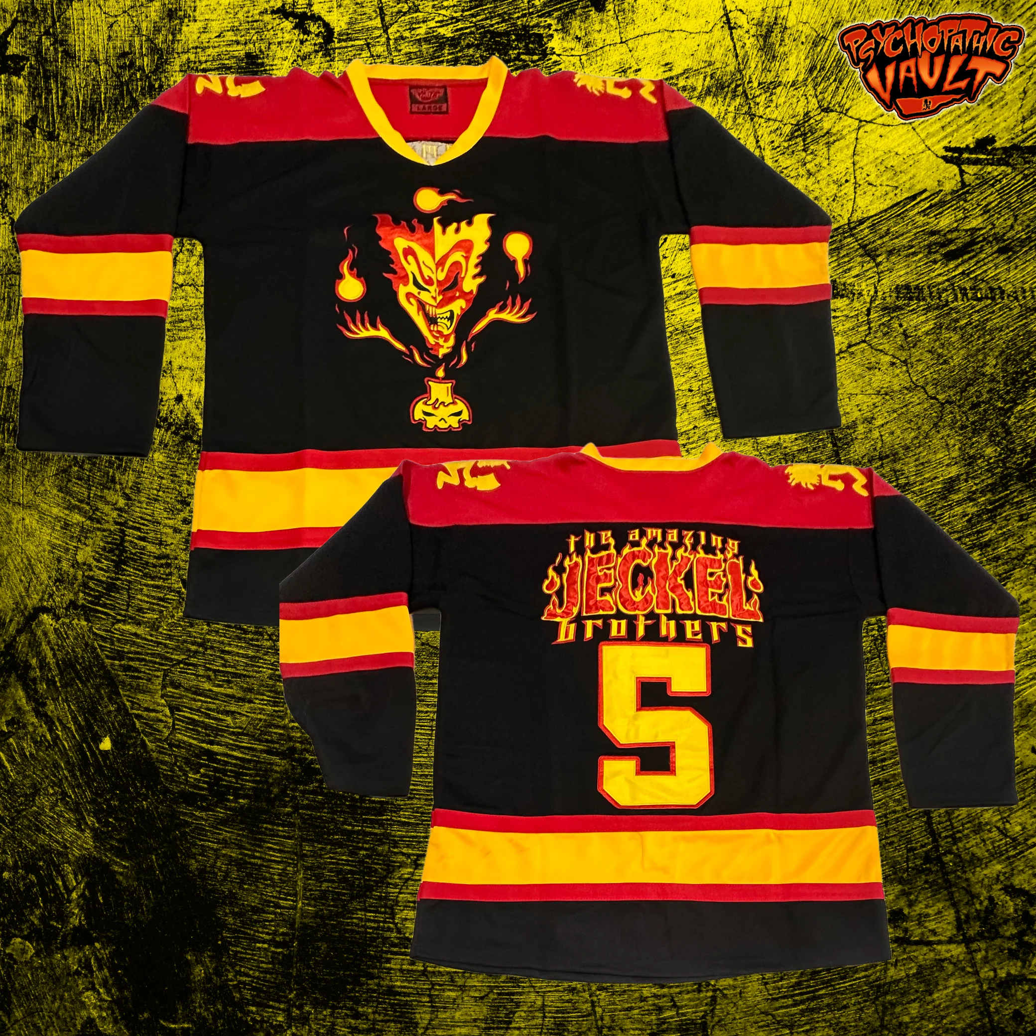 Amazing Jeckel Brothers EST Hockey Jersey