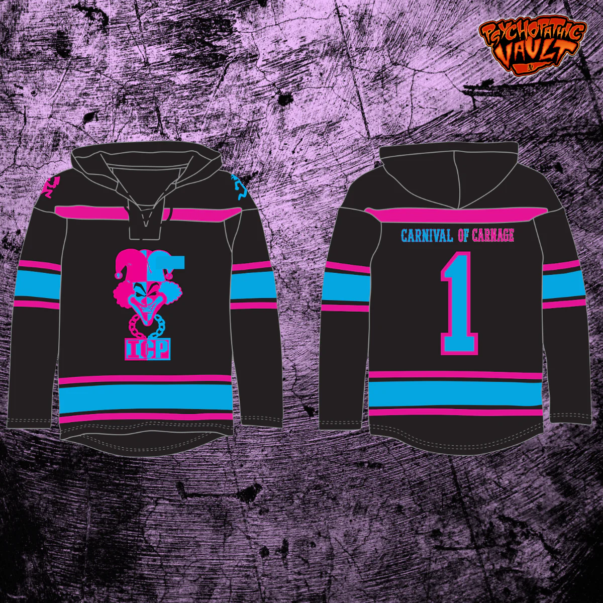 Carnival of Carnage Hockey Hoodie