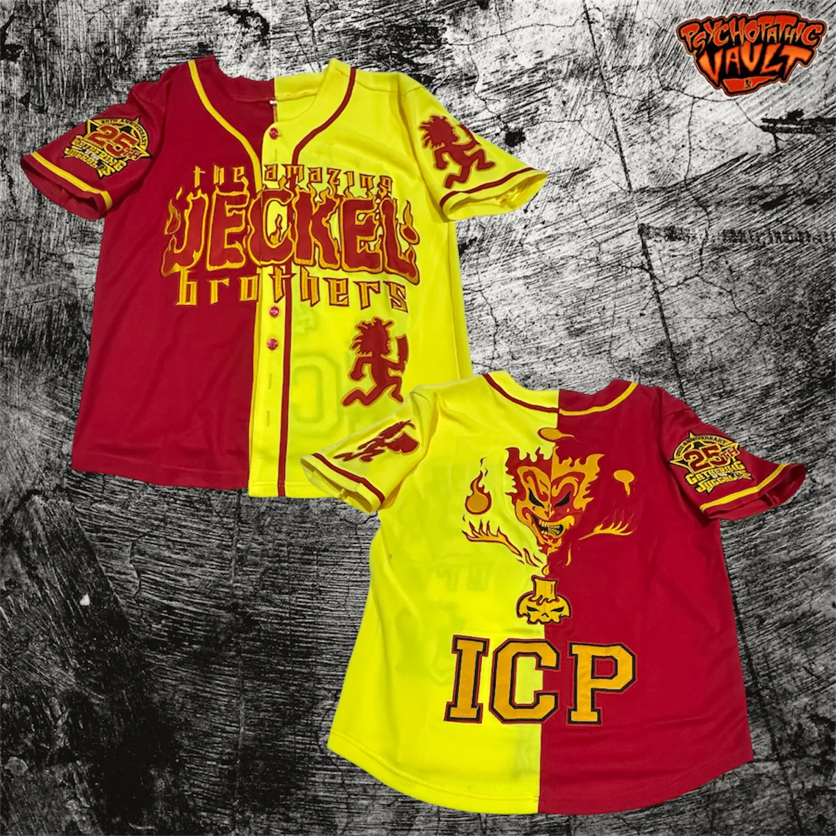 Split Colors Jeckel Brothers Baseball Jersey